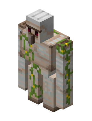 Minecraft Iron Golem mob card