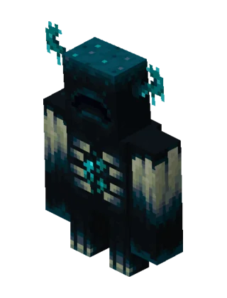 Minecraft Warden mob card
